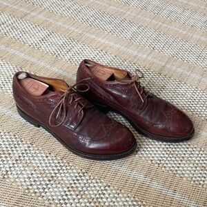 Officine Creative Williams - Dark Brown Leather Wingtips EU42